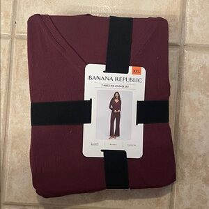 Banana Republic Deep Red Lounge Set